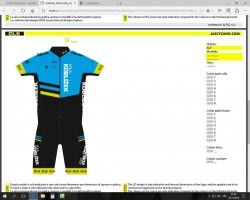 Přijímáme objednávky na ušití cyklistického oblečení v týmových barvách!